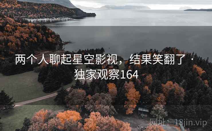 两个人聊起星空影视,结果笑翻了 · 独家观察164