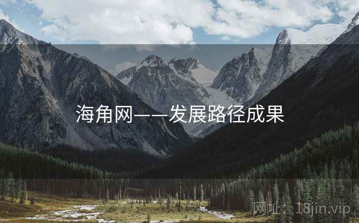 海角网——发展路径成果
