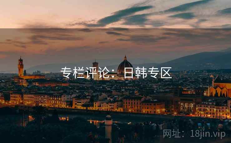 专栏评论：日韩专区