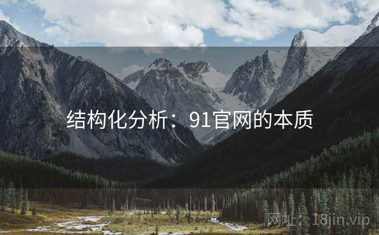 结构化分析:91官网的本质