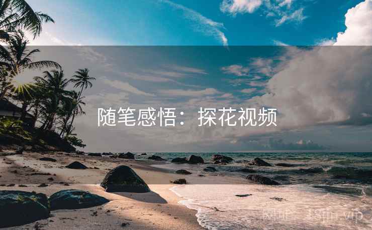 详细阅读:随笔感悟:探花视频 随笔感悟:探花视频